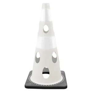 穴あきコーン 反射 H700 白 (835-349)