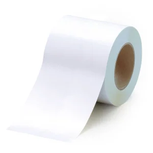 貼替え楽々 ユニフロアテープ 屋内床貼り用 再剥離タイプ 100mm 白 (863-021)