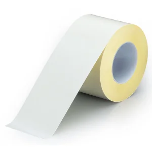 ユニフィットテープ 屋内床貼り用 強粘着タイプ 100mm 20m 白 (863-654)