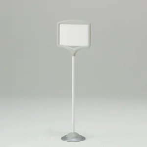 フリー表示スタンド 灰 (868-856GY)