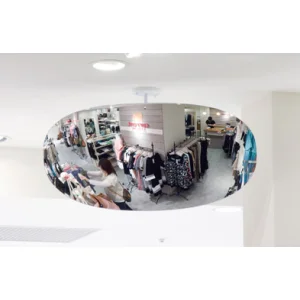 スーパーオーバルミラー 室内用 500×785mm (869-751)