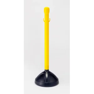 屋外用チェーンスタンド 高さ850mm カラー:黄 (870-32)
