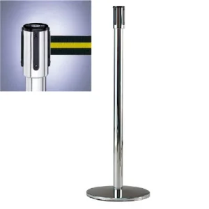 テンサバリアー シルバーポール  ベルトカラー： ストライプ(黒・黄) (870-7013)