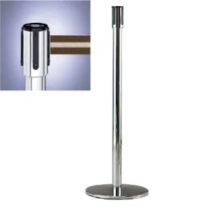 テンサバリアー シルバーポール  ベルトカラー： ストライプ(茶・白) (870-7015)