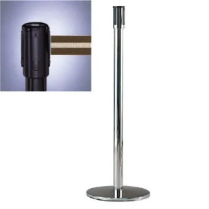 テンサバリアー ブラックポール  ベルトカラー： ストライプ（茶・白） (870-7115)