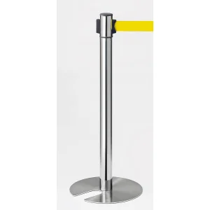 ベルトパーテーション スタッキングヘッド回転タイプ 黄 (870-961YE)