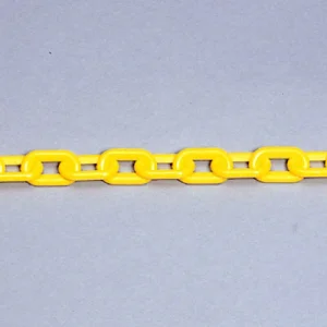 プラスチックチェーン 黄色 1m (871-221)