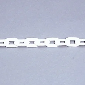 プラスチックチェーン 白 1m (871-231)