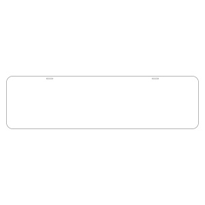 白鉄板 平板 300×1095×0.8 (893-25)