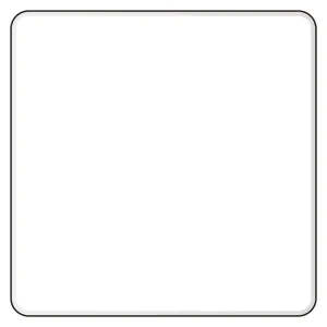 アルミ白無地板 600角 (894-54)