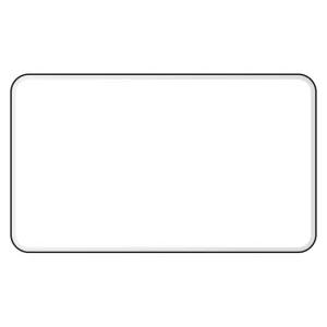 アルミ白無地板 350×600×1.2 (894-56)