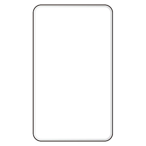 アルミ白無地板 600×350×1.2 (894-57)