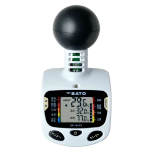 黒球型携帯熱中症計SK-181GT (HO-295A)