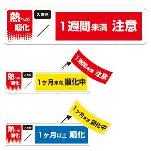 熱への順化ヘルメットステッカー (HO-522)