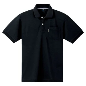 モンベルWIC.ポロシャツ半袖黒XL (HO-627-XL)