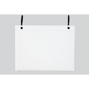 ポケットハンガー (結束バンドタイプ) A3ヨコ用 (無地) 枚数:5枚入 (340-42)