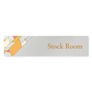 デザイナールームプレート　アパレル向け　グラス