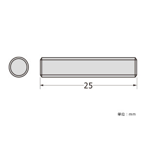 パネルフィクス バー 接続ねじ M5-25 (SCPAB095)