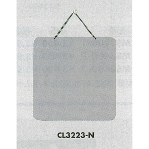 表示プレートH ドアサイン 両面 パールグレー 表示:無地 (CL3223-N)