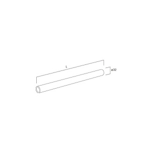 フック用パイプ L1200 (54973-1*)