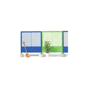青 プラスチックフェンス(タンクベース別売) | 安全用品・工事看板 青 プラスチックフェンス(タンクベース別売) | 安全用品・工事看板