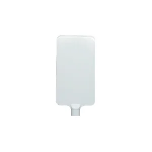 サインボード 無地 T-04 (A-2キャップ付) 白/縦 (42438***)