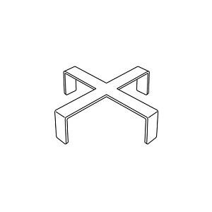 十字トップパーツ SP10-JX (クローム) (51886***)