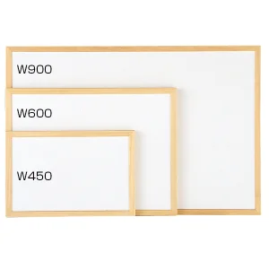 ホワイトボード ウッドフレ-ムA 450×300