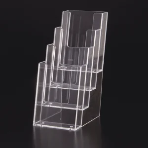 カタログホルダー 4C110 A4 3ッ折 4段