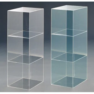 アクリル3連ボックス ガラス色 (30648***)