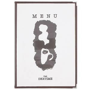 メニューブック ABW-11・8P 茶