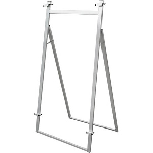 LEDパネルに最適! アルミフリーイーゼル A0、B0 片面 (AFEZ800)