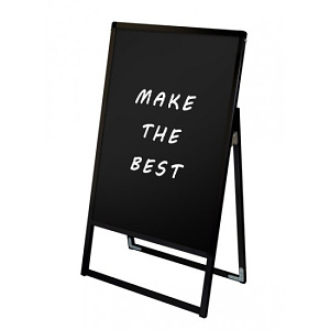 ブラックバリウススタンド看板 ブラックボード A2 片面 (BVASKBB-A2K)