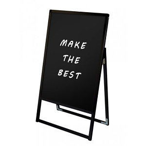 ブラックバリウススタンド看板 ブラックボード B2 片面 (BVASKBB-B2K)