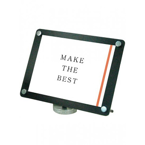 カウンタースタンド A4横 ブラック (CUBS-A4Y)