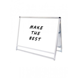 バリウススタンド看板 ホワイトボード B1横ロウ 両面 (VASKWB-B1YLR)