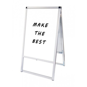 バリウススタンド看板 ホワイトボード B2 両面 (VASKWB-B2R)