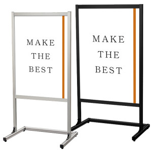 フラットオープンメッセージスタンド