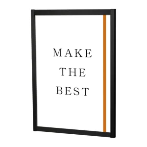 フラットオープンパネル B2 ブラック タテ (BFOPA-B2)