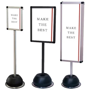 屋外ポールサインスタンド