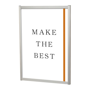 フラットオープンパネル A1 シルバー タテ (FOPA-A1)