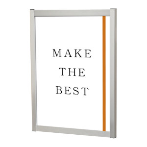 フラットオープンパネル A2 シルバー タテ (FOPA-A2)