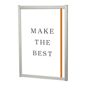 フラットオープンパネル B2 シルバー タテ (FOPA-B2)