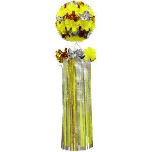 【2026年夏】Zラインくす玉吹き流し イエロー (No.002908)