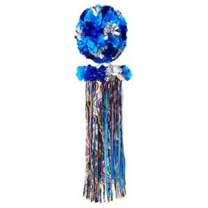 【2026年夏】ZETウェーブくす玉吹き流し ブルー (No.002909d)