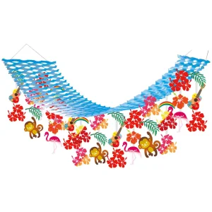 【2026年夏】トロピカルモンキープリーツハンガー (No182-21)