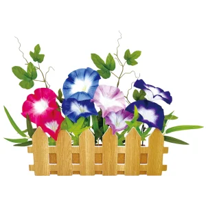 【2026年夏】和風朝顔垣根 (No182-10)