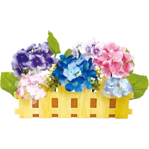 【2026年夏】華やかアジサイ垣根 (No182-10)