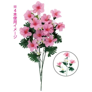 【2026年夏】スプレイハイビスカス&プルメリア ブルー (No182-19)