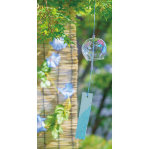 【2026年夏】タペストリー(防炎)納涼風鈴 (No182-3)